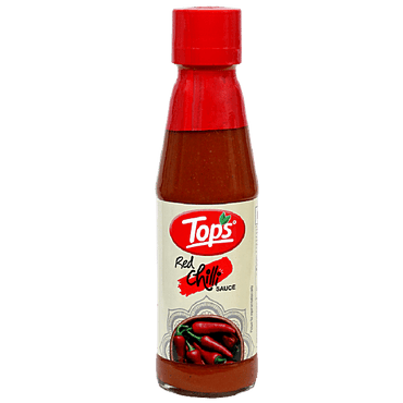 Tops Sauce - Red Chilli, 200 g Bottle - GROFOO