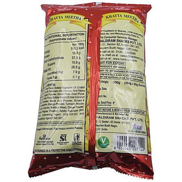 Haldiram's Khatha Meetha Namkeen, 200 g Pouch - GROFOO