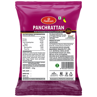 Haldiram's Panchrattan, 200 g - GROFOO