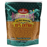 Haldiram's Aloo Bhujia Namkeen, 400 g Pouch - GROFOO