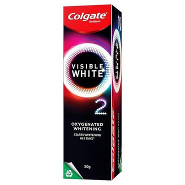 COLGATE VISIBLE WHITE O2 OXYGENATED 50G - GROFOO