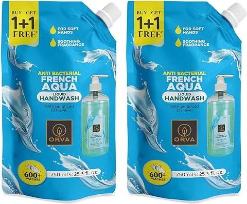 ZEDBLACK ORVA HANDWASH NEEM AND LEMON 1+1 FREE 750ML - GROFOO