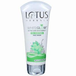 LOTUS WHITE GLOW OIL CONTROL FACEWASH 50G - GROFOO