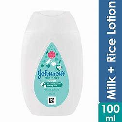 JOHNSONS MILK+RICE LOTION 100ML - GROFOO