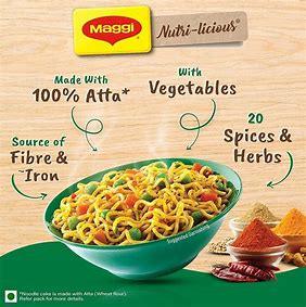 MAGGIE VEG ATTA NOODLES 290 G - GROFOO