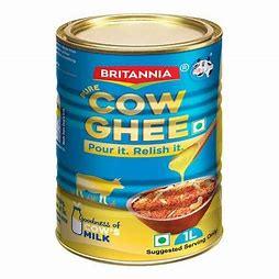 BRITANNIA GHEE 1LTR TIN - GROFOO