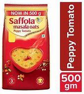 SAFFOLA MASALA OATS PEPPY TOMATO 500G - GROFOO