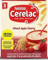 Nestle Cerelac - Wheat Apple Cherry, Stage 2 - GROFOO