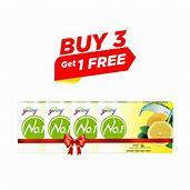 GODREJ NO 1 SOAP LEMON100G 3+1 - GROFOO