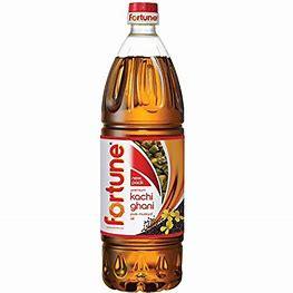 Fortune Mustard Oil 1ltr Bottle - GROFOO