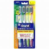 ORAL B CRISS CROSS ANTI PLAUGUE BRUSH B2G2 FREE - GROFOO