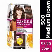 LOREAL 500 MEDIUM BROWN CASTING CRM GLOSS 87.5+72ML - GROFOO