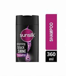 SUNSILK SHAMPOO BLACK 360ML - GROFOO