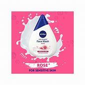 NIVEA MILK ROSE DELIGHT FACEWASH - GROFOO