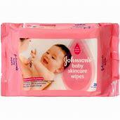 JOHNSONS BABY WIPES 20S - GROFOO